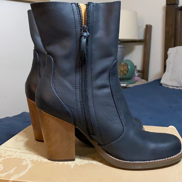 Shoes - Latigo Friend Black Leather Boot